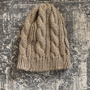True North Cable Knit Beanie